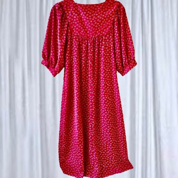 Liberty House LOLA Hawaian Maxi Dress Vintage 80's - Picture 6 of 14